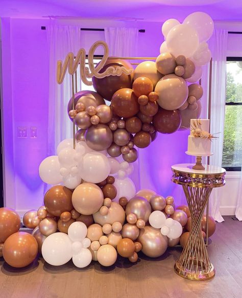 Melanin Brunch Ideas, Brown And Gold Sweet 16, Sweet 16 Brown Theme, Melanin Themed Birthday Party, Shades Of Melanin Party Decor, 30 Shades Of Melanin Party, Shades Of Brown Birthday Theme, Shades Of Brown Party Theme, 50 Shades Of Brown Party Theme