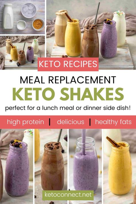 Keto Breakfast Drinks On The Go, Blend Jet Smoothie Recipes Keto, Keto Shakes Meal Replacements Recipes, Keto Meal Replacement Smoothie, Keto Shakes Recipe, Keto Breakfast Drinks, Keto Slim Fast Shake Recipes, Keto Blender Recipes, Blendjet 2 Recipes Keto