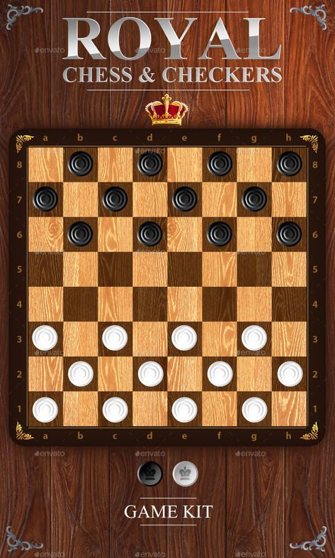 Chess and checkers game kit #Ad #checkers, #Ad, #Chess, #kit, #game Board Games Diy, Chess Strategies, Checkers Game, File Organization, Diy Games, Indoor Games, Cards Design, Chess Game, Game Icon