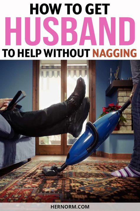 So, your husband doesn't help out at home but you're tired of hearing him tell you to 'stop nagging'? Here's how to get him to help you out without having to ask! Check it out now! Lazy Husband, Advice For Newlyweds, Women Marriage, Best Marriage Advice, Romantic Relationship, Strong Family, Strong Marriage, Reward System, Improve Communication