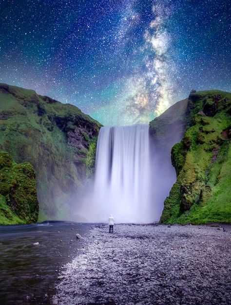 Skogafoss Waterfall, Beautiful Travel Destinations, Countries To Visit, Beautiful Places On Earth, Iceland Travel, Long Exposure, Travel News, Travel Deals, Travel Ideas