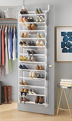 Shoe Storage Walk In Closet, Shoe Organization Small Space, Over The Door Shoe Organizer, Shoe Rack Door, Closet Organizers & Garment Racks, Shoe Storage Small Space, Modern Shoe Rack, Narrow Shoe Rack, Wood Shoe Rack