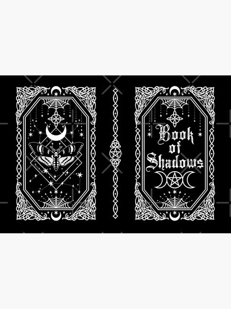 "Book of Shadows" Hardcover Journal by RavenWake | Redbubble Book Of Shadows Design, Book Of Shadows Cover Ideas Diy, Book Cover Pattern, Hardcover Book Design, Book Of Shadows Cover Ideas, Scrapbook Book Of Shadows, Vintage Book Cover Printable, Vintage Book Covers Printable, Witch Book Cover