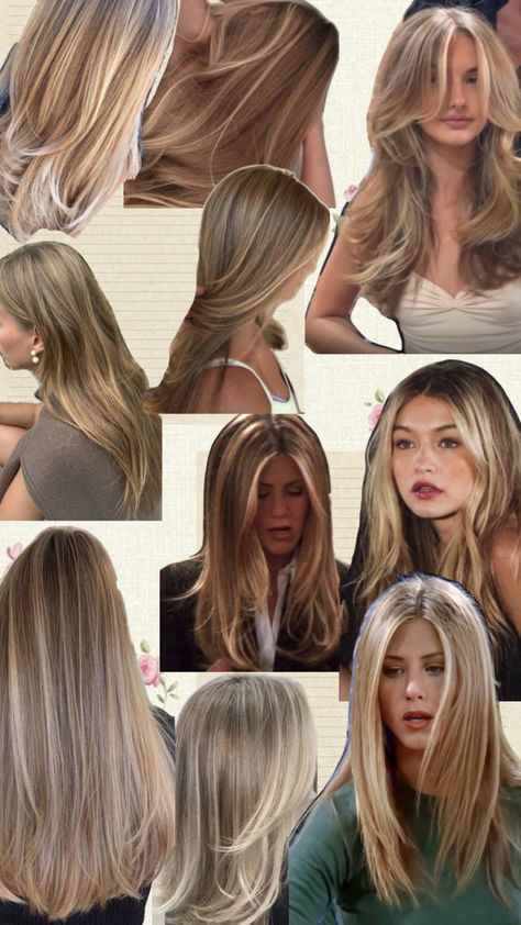 Blonde Balayage On Brown Hair Medium Length, Victorias Secret Blonde Hair, Hair Inspo Color 2024, Claire Rose Hair, From Brown To Blonde Hair Transition, Honey Babylights On Brown Hair, Level 7 Brown Hair, Hair Matching Skin Tone, Full Head Babylights Blonde