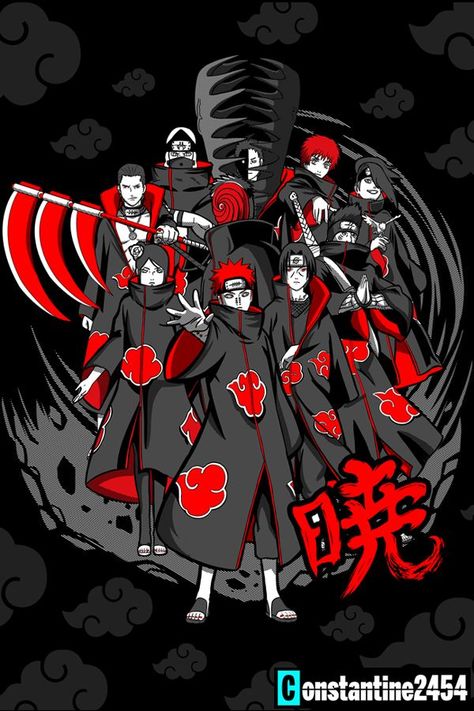 Naruto All Members Wallpaper, Akatsuki All Members Wallpaper, Anime Tshirt Design Ideas One Piece, Akatsuki Members Wallpaper, Naruto Akatsuki Wallpapers, Apple Watch Wallpaper Anime, All Hokage, Hokage Itachi, Akatsuki Shirt