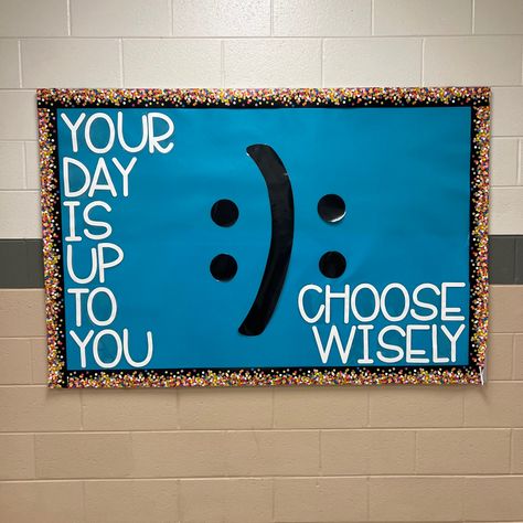 Bulletin board High School Motivational Bulletin Boards, Excellence Bulletin Board Ideas, Achievement Bulletin Board Ideas, Nursing School Bulletin Board, Activity Bulletin Board Ideas, Simple Bulliten Board Ideas, Positive Quote Bulletin Board, Deans Office Bulletin Board, Funny Elementary Bulletin Boards