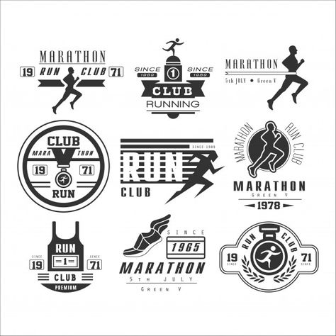 Marathon Shirt Design, Sports Brand Logos, Marathon Logo, Run Logo, Running Logo, Running Posters, Marathon Shirts, Running Team, 5k Run