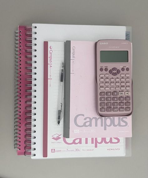 Pink Math Aesthetic, Pretty School Supplies, School Goals, Cute Stationary School Supplies, Study Stationery, Study Board, Academic Motivation, Cute School Supplies, Study Motivation Inspiration