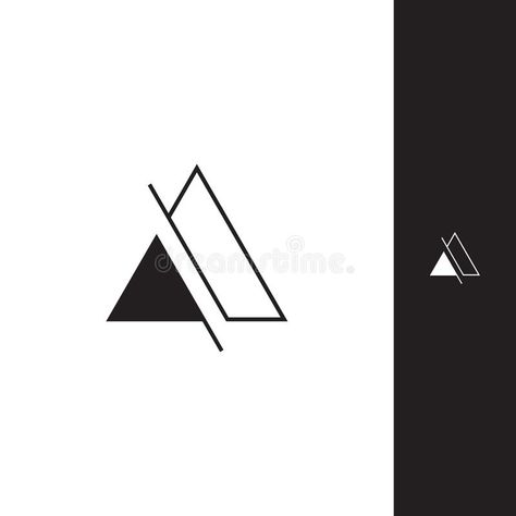 Simple triangle logo. Geometric shape icon creative idea design element business , #sponsored, #icon, #shape, #idea, #creative, #triangle #ad Logos With Geometric Shapes, Simple Geometric Shapes, Triangle Logo Design Ideas, Logo Triangle Design, Geometric Logo Design Ideas, Triangle Logo Ideas, Simple Shapes Design, Typographic Logo Modern, Geometric Icons