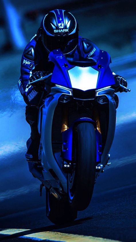 Blue Bike Aesthetic, Blue Motorcycle Aesthetic, Blue Motorbike, Kawasaki Ninja H2r, Moto Wallpapers, Honda Motorbikes, Motos Bmw, Blue Motorcycle, Motorcross Bike