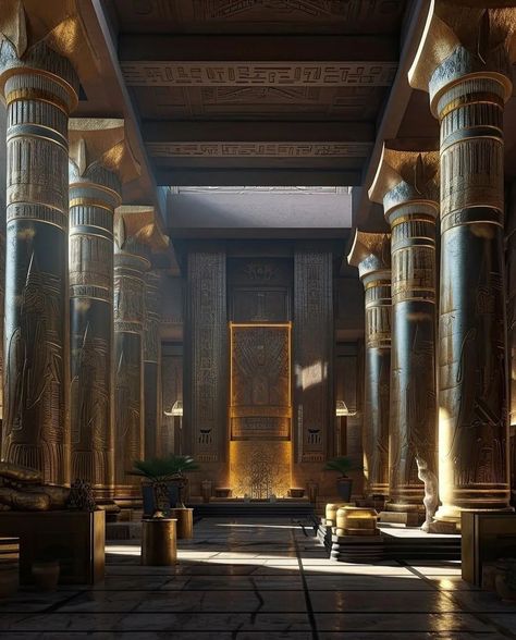 Egyptian Aesthetic Ancient Egypt, Ancient Egyptian Architecture, Egypt Concept Art, Arch Building, Egyptian Temple, Luxor Egypt, Adventure Aesthetic, Fantasy Castle, Fantasy City