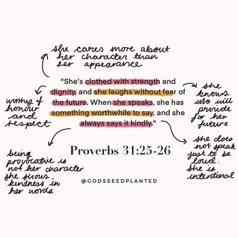 God’s promise… 👉🏼 “She is clothed with strength and dignity; she can laugh at the days to come. She speaks with wisdom, and faithful instruction is on her tongue.” (Proverbs 31:25-26) Relying on God 👉🏼 In a world full of uncertainty, I find peace knowing that God has clothed us with strength and dignity. His wisdom guides our words, and His love surrounds us daily. Anything else to add 👉🏼 Remember, sisterhood in Christ is a gift. Let’s uplift each other, speak truth, and walk in faith toget... Proverbs 31:25-26, She Is Clothed In Strength And Dignity, Proverbs 31:25, Dignity Quotes, Relying On God, Walk In Faith, Bible Studying, Steam Challenges, Speak Truth