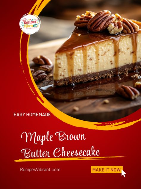 Maple Brown Butter Cheesecake Maple Cheesecake, Butter Caramel Cheesecake, Maple Brown Butter Cheesecake, Maple Bourbon Cheesecake, Maple Bacon Bourbon Cheesecake, Vanilla Bean Brown Butter Cheesecake, Creamy Pudding, Decadent Cakes, Classic Cookies