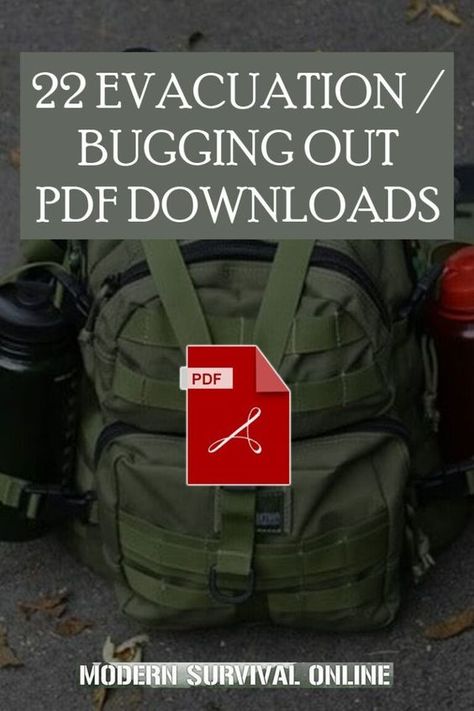 These bug out bag and evacuation checklists will help you assemble your survival bags - so you don't leave anything out. #bugoutbag #SHTF #emergency #preppers Diy Bug Out Binder, Emergency Evacuation Checklist, Emergency Go Bag Checklist, Bugout Bag Ideas, Bug Out Binder, Prepper Ideas Survival Gear, Evacuation Checklist, Evacuation Bag, Emergency Preparedness Binder