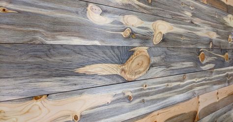 Houston Aquarium, Rustic Wainscoting, Stain Pine, Reclaimed Wood Walls, Reclaimed Wood Wall Panels, Beetle Kill Pine, Building A Sauna, Cave Design, Tongue And Groove Walls