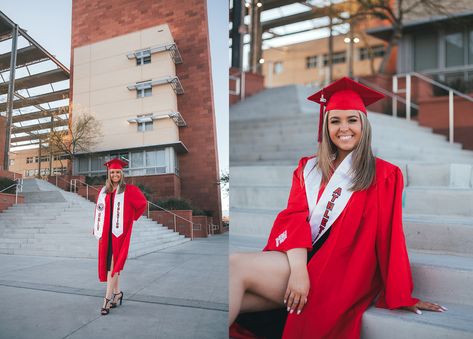 College Graduation Senior Photos | Las Vegas Photographer Unlv Graduation Photos, Unlv Graduation, Pom Team, Cap And Gown Photos, Graduation Shoot, Moving To Las Vegas, Grad Shoot, Vegas Theme, Sport Portraits