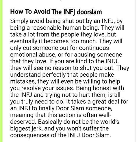 Infj Door Slam Explained, Doorslam Infj, Infj Door Slam Quotes, Infj Door Slam, Infj Quotes, Cluster B, Infj Personality Facts, Crazy Making, Infj Things