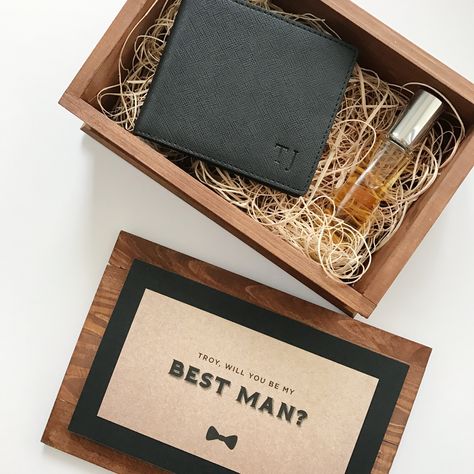 Diy Birthday Card For Boyfriend, Wedding Groom Gift, Bestman Gift, Wedding Card Frames, Be My Groomsman, Gift Box For Men, Cute Gifts For Friends, Creative Gifts For Boyfriend, Birthday Cards For Boyfriend