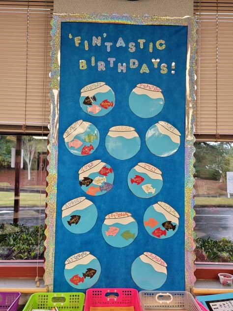 Ocean Daycare Theme, Ocean Decor Classroom, Ocean Theme For Classroom, Undersea Classroom Theme, Beach Theme Preschool Classroom, Ocean Classroom Decorations, Under The Sea Preschool Theme Classroom, Ocean Classroom Bulletin Boards, Ocean Themed Daycare Room