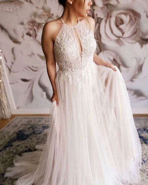 Timeless Bridal Couture™️ on Instagram: “| 7117 | _ Style 7117 from @missstellayork is one of our best sellers for a reason! _ She is a sheer floral masterpiece, with a high…” Special Wedding Dress, Stella York Bridal, Garden Goddess, Blue Wedding Decorations, Goddess Vibes, Stella York Wedding Dress, Wedding Dress Silhouette, Bridesmaids Jewelry, Stella York