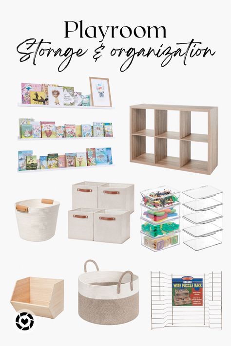 Baskets For Cubby Storage, Playroom Stackable Storage, Stackable Toy Storage, Playroom Storage Cubes, Cube Storage Playroom, Storage Cubby Ideas, Playroom Baskets, Playroom Book Storage, Cube Toy Storage