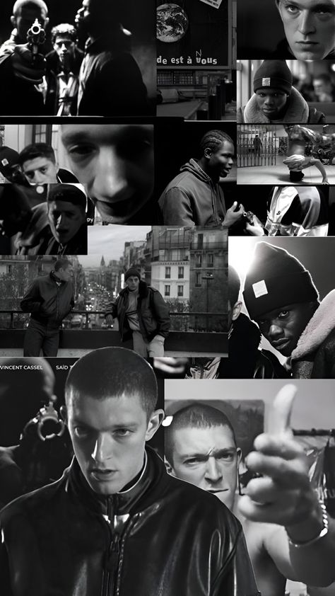 La Haine Aesthetic, La Haine Wallpaper, Film Posters Art, Blood Brothers, Septième Art, French Cinema, Film Images, Cinema Posters, Film Inspiration