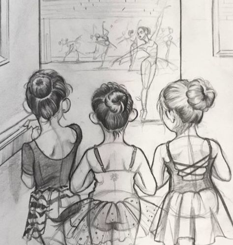 Ballet Drawings, Dancing Drawings, Ballet Art, Easy Drawings Sketches, Dance Art, Sketch Art, Book Art Drawings, Sketchbook Art Inspiration, Cool Art Drawings