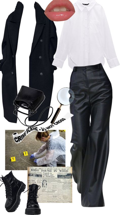 Private Investigator Outfit, Investigator Outfit, Private Investigator, Outfit Shoplook, Dark Academia, Outfit Ideas, My Style, Polyvore