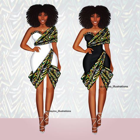 Africa Fashion Traditional Woman Dresses, Africa Dresses Styles, Clothes Design Inspiration, Ankara Dress Styles For Wedding, African Print Short Dresses, Africa Fashion Traditional, Ankara Design, Casual Outfit Summer, Summer Outfits Casual