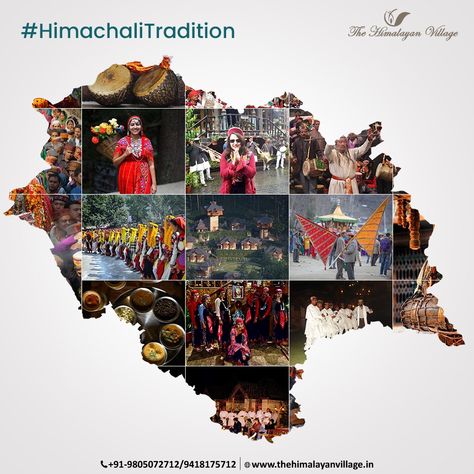 We carry our beautiful tradition from different villages of Himachal along! Visit us - www.thehimalayanvillage.in Call us - +91-9805072712 / 9418175712 Email id - info@thehimalayanvillage.in #TheHimalayanVillageResort #Resorts #ResortsInKasol #HimachalPradesh #Kasol #HimachaliTradition #Villages #HimachalMap #BeautifulTradition #Beauty #Culture #CulturalTradition #HimachaliCulture #Himachal #Map #TravelHimachal Culture Of Himachal Pradesh, Himachal Pradesh Culture, Himachal Culture, Indian Clothes Women, Dussehra Celebration, Tourism Design, Collage Photo Frame Design, File Ideas, Tourism Logo