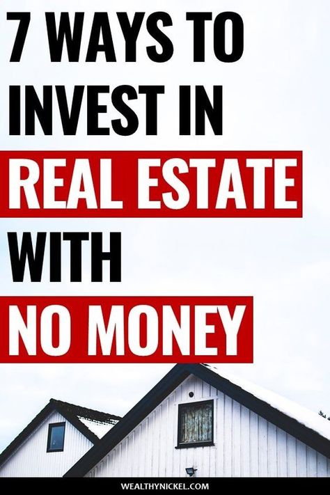 Real Estate Investing Rental Property, Rental Property Investment, Getting Into Real Estate, Invest In Real Estate, Home Buying Tips, No Money, Real Estate Investor, Real Estate Tips, Real Estate Business