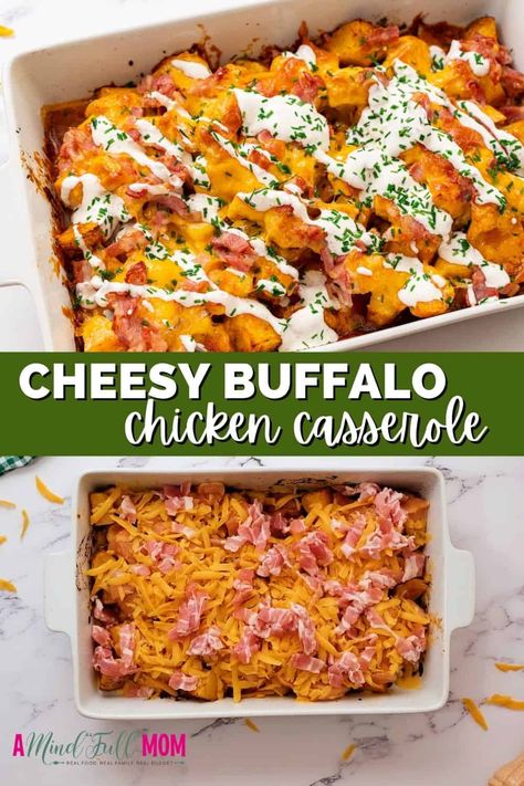 Buffalo Chicken With Potatoes, Buffalo Chicken Blue Cheese Casserole, Buffalo Chicken Potatoes, Buffalo Chicken And Potatoes, Buffalo Chicken And Potato Casserole, Buffalo Chicken Potato Casserole, Dinner Recipes Buffalo Chicken, Buffalo Chicken Potato, Bacon Bbq Chicken