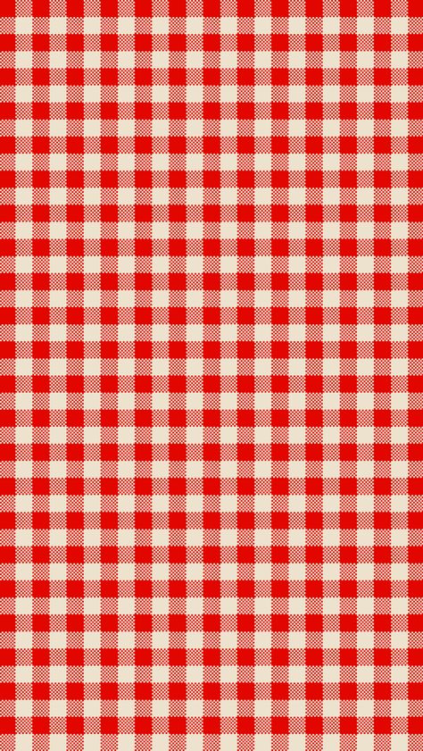 Baggu Wallpaper, Desain Quilling, Red Wall, Iphone Wallpaper Photos, Gingham Pattern, Red Walls, Red Gingham, Cute Patterns Wallpaper, Iphone Background Wallpaper