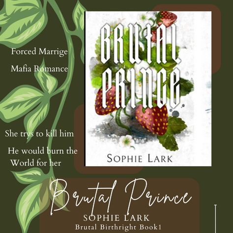 Brutal Prince Book Quotes, Brutal Prince Spicy Chapters, Brutal Prince Book, Brutal Prince Aesthetic, Brutal Birthright Series, Brutal Prince, Book Tbr, Notion Board, Library Rooms