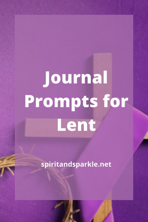 Need journal prompts for Lent? Check out this list to help you reflect and pray during the liturgical season. Catholic Journal Prompts, Prayer Journal Prompts, I Need God, Liturgical Seasons, Social Media Help, Writing Therapy, Having Patience, Three Words, Prayer Journal