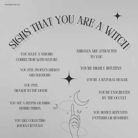 Do you feel any of these? You’re probably a witch. Signs You Might Be A Witch, Physical Signs Youre A Witch, Signs Of Being A Witch, How To Know If Youre A Witch, Signs That You Are A Witch, How To Know If Your A Witch, How To Tell If Your A Witch, Are You A Witch, Signs You Are A Witch