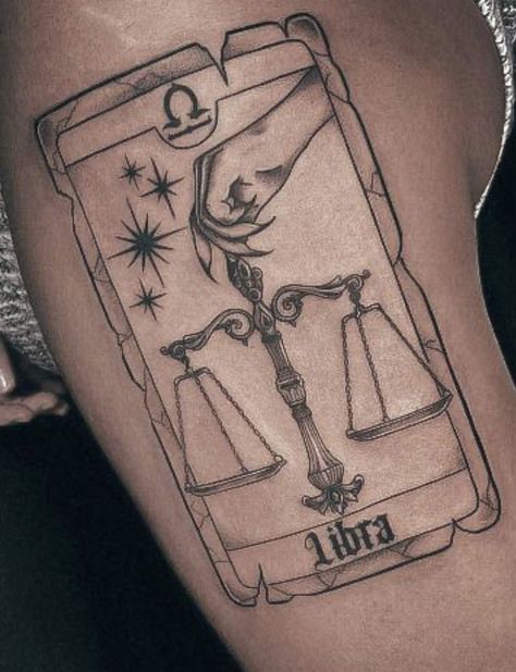 Libra Tattoo Sleeve, Libra Tarot Card Tattoo, Libra Tattoo For Men, Lady Justice Tattoo, Tarot Cards Art Illustration, Justice Tattoo, Justice Tarot, Libra Art, Tarot Card Tattoo