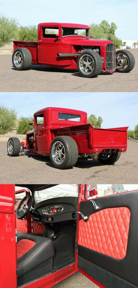 awesome build 1934 Ford Pickup vintage Hot Rod Truck, 1940 Ford Truck, Rat Rod Trucks, Hot Rod Autos, 1934 Ford Pickup, 1940 Ford Pickup, 1941 Ford Pickup, Custom Truck Parts, 1931 Ford Model A Pickup