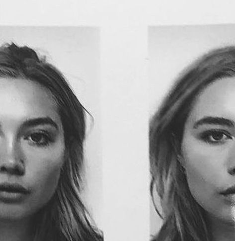 Florence Pugh Black And White, Florence Pugh Aesthetic, Florence Pugh, Florence, Black And White, White, Instagram, Black