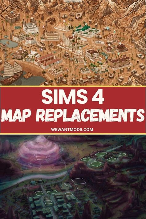 sims 4 map replacements Sims 4 Map Replacements, Sims 4 Decades Challenge, Sims 4 Cas Mods, The Sims 4 Pc, The Sims 4 Packs, Tumblr Sims 4, Sims 4 Cc Packs, Sims 4 Collections, Best Sims