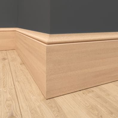 Different Baseboard Styles, Beveled Baseboard Trim, Large Baseboard Trim, Mcm Baseboard, Wood Baseboard Ideas, Transitional Baseboards And Trim, Trim And Baseboard Colors, Basement Baseboard Ideas, 1x6 Baseboard Trim