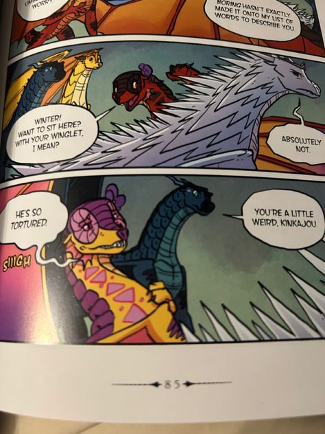 Wings Of Fire Graphic Novel, Graphic Novel Pages, Survivor Dogs, Novel Pages, Wings Of Fire Fanart, Fire Fanart, Comics To Read, Dragons Httyd, Fire Graphic