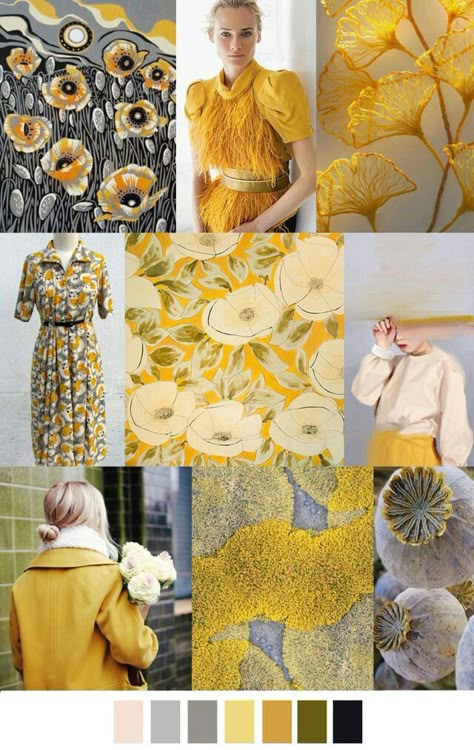 Pattern Curator, Color Trends 2017, Colour Fashion, Poppy Color, 2017 Trends, Desain Editorial, Lemon Poppy, Stylist Fashion, Colour Trends