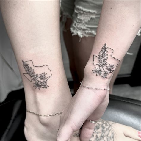 Tiny Texas tattoos for these two . . #austingamblers #pbr #bluebonnettattoo #bluebonnets #floraltattoo #floraltattoos #delicatetattoo #delicatetattoos #fineline #finelinetattoo #finelinetattoos #texastattooartist #austintexas #atxtattoo #austintattoo #austintx #austin #atx #austintattooer #texastattoo#austintattoos #austintattooartist #atxtattoos #texastattoos #femaletattooartist #ladytattooer #ladytattooers Texas Bluebonnet Tattoo, Blue Bonnet Tattoo, Bluebonnet Tattoo, Austin Tattoo, Texas Tattoos, Blue Bonnet, Texas Bluebonnets, Delicate Tattoo, Female Tattoo Artists