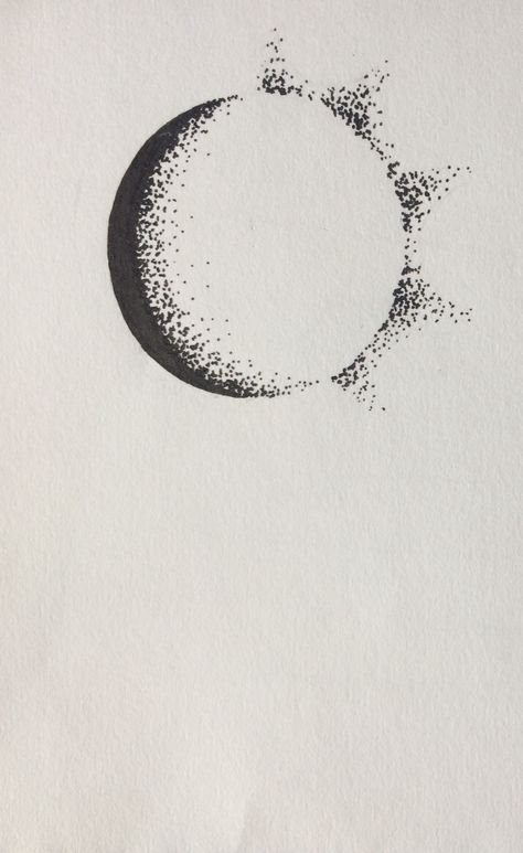 MoonXSun/ Space tattoo/ Dote art Negative Moon Tattoo, Small Dotwork Tattoo, Gay Tattoo, Full Moon Tattoo, Tattoo Dotwork, Space Tattoo, Wolf Tattoo, Tat Ideas, Moon Tattoo