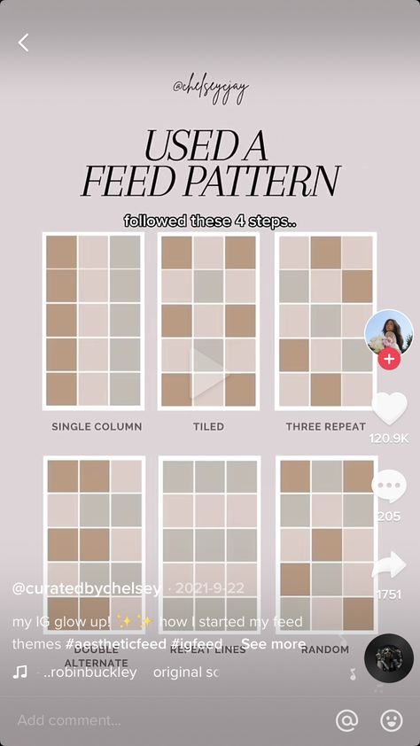 Instagram Pattern Layout, Instagram Page Design Ideas, Color Palette Instagram Feed, Color Palette For Instagram Feed, Feed Color Palette, Color Palette For Instagram, Instagram Feed Color Palette, Instagram Color Scheme Feed, Instagram Feed Color