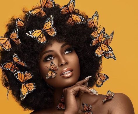 𝓀𝒶𝓎 🕊 on Twitter: "#hautober : butterfly… " Butterflies, A Woman, Photography, Beauty, Black