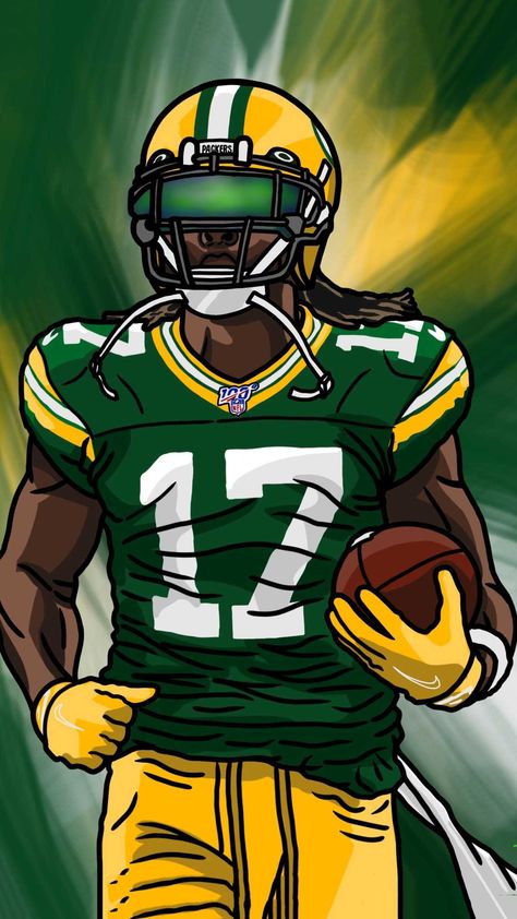 Davante Adams Wallpaper, Green Bay Packers Wallpaper, Davante Adams, Football Drawing, Green Bay Packers Logo, Nfl Football Art, Nfl Photos, Medieval Tapestry, Beckham Jr