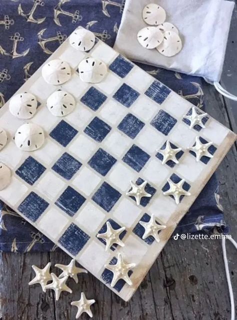 Byron Bay Beach, Games Family, Checkers Game, Coastal Beach House, House Games, Tropical Home Decor, Beach House Interior, Beach Cottage Style, Nautical Wedding