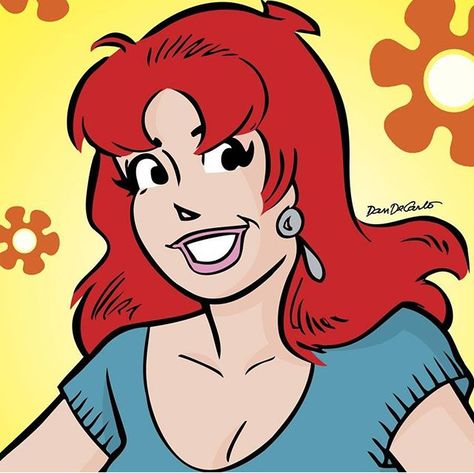 Cheryl Blossom Comics, Cheryl Blossom Archie Comics, Room Asthetics, Catgirl Art, Red Hair Pfp, Riverdale Comics, Arrow Oliver Queen, Dan Decarlo, Hair Pfp